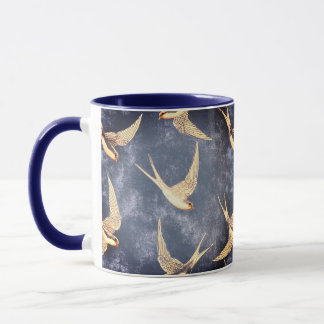 Mug Birds in Flight