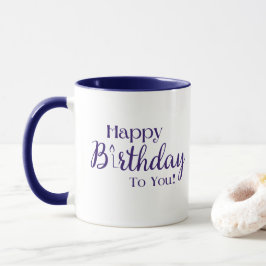 Mug Birthday Celebration