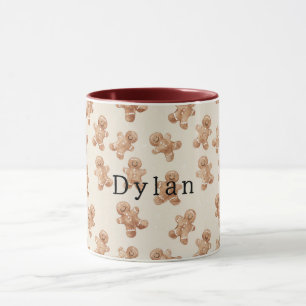 Mug Biscuits de Noël au pain d'épice chauds et cosy