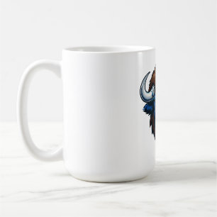 Mug bison à grandes cornes