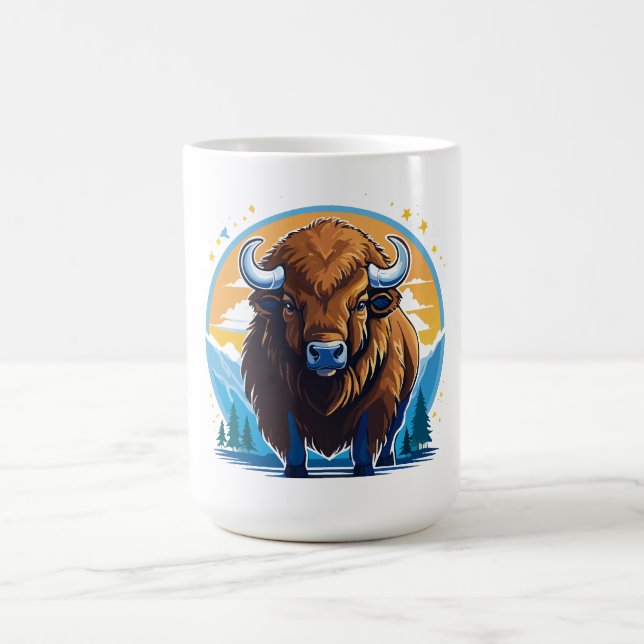 Mug bison d'Amérique (Centre)