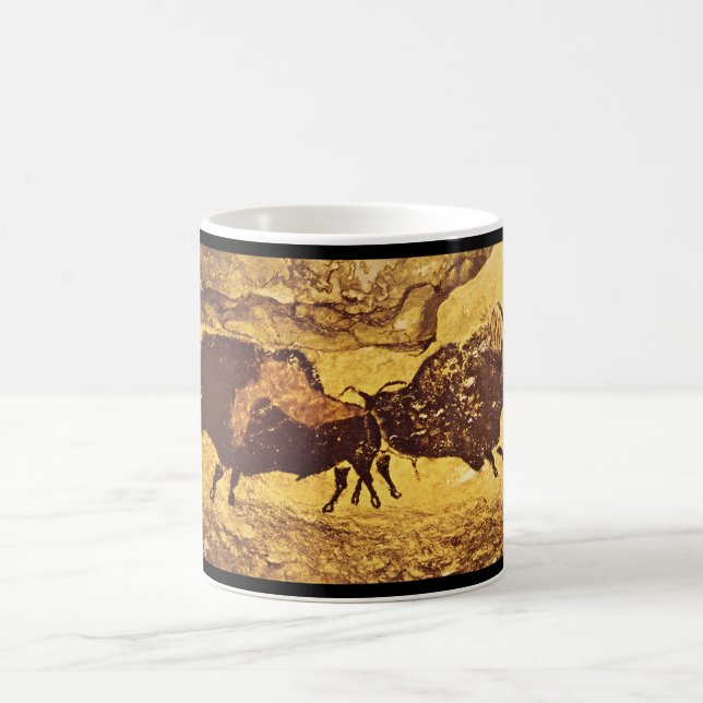 Mug Bisons', Lascaux, Dordogne_Art de l'antiquité (Centre)