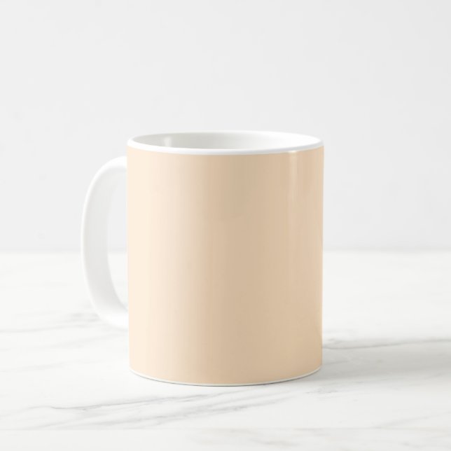Mug Bisque (couleur solide) (Devant gauche)