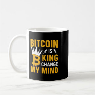 Mug Bitcoin Est King BTC Crypto Mens Dit 2