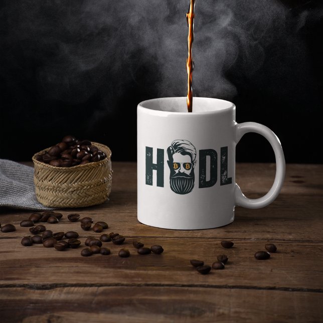 Mug Bitcoin HODL (Créateur téléchargé)
