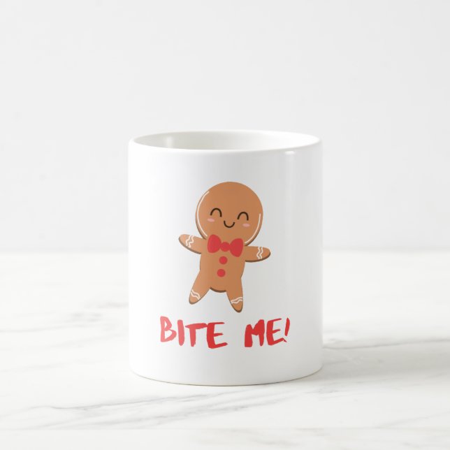 Mug Bite-Moi ! Homme de pain d'épices (Centre)