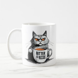 Mug Bitter Est Meilleur - Gras Coffee Lover Design