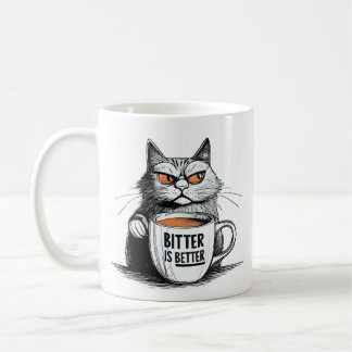 Mug Bitter Est Meilleur - Gras Coffee Lover Design