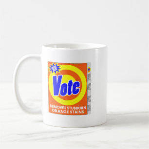 Mug Bizarre boîte à savon anti-Trump Vote Remove or