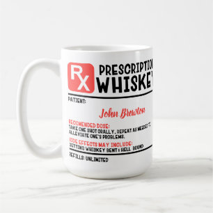 Mug Bizarre prescription de Whiskey