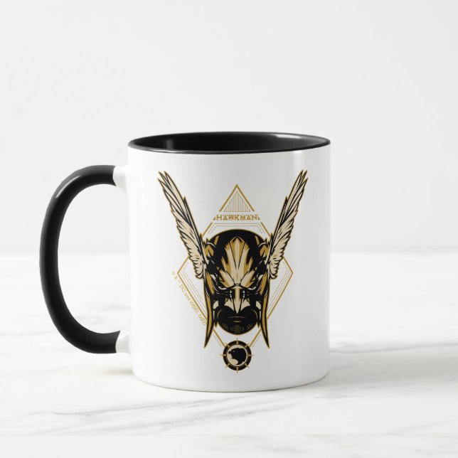 Mug Black Adam | Hawkman Casque graphique (Gauche)