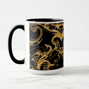Mug Black and Gold