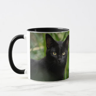 Mug Black Cat Double Sided