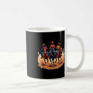 Mug Black Cowgirl Western Rodeo Melanin Histoire noire