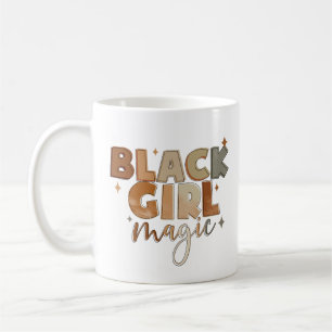 Mug Black Girl Magic Afro Femme