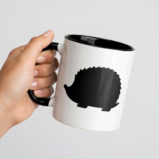 Mug Black Hedgehog (Créateur téléchargé)