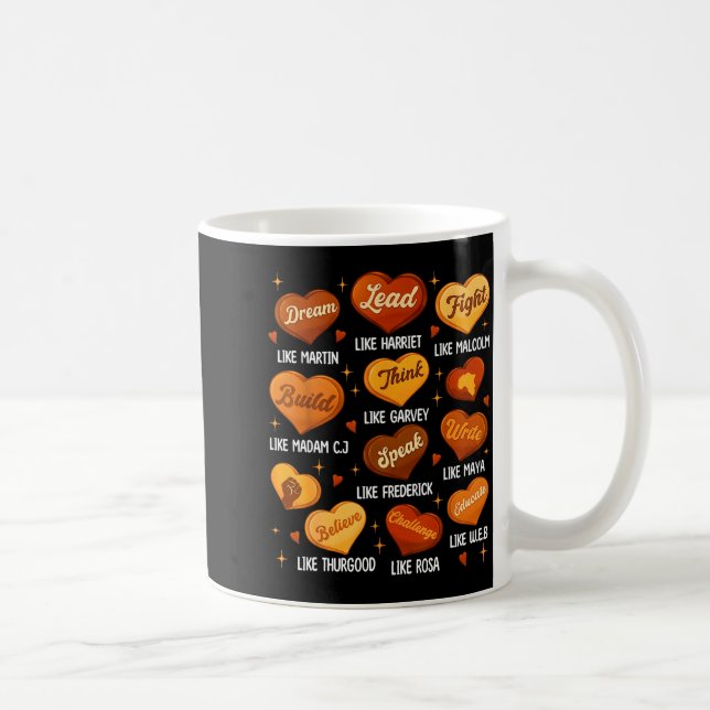 Mug Black History Month Black Leaders African American (Droite)