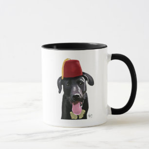 Mug Black Labrador Avec Fès