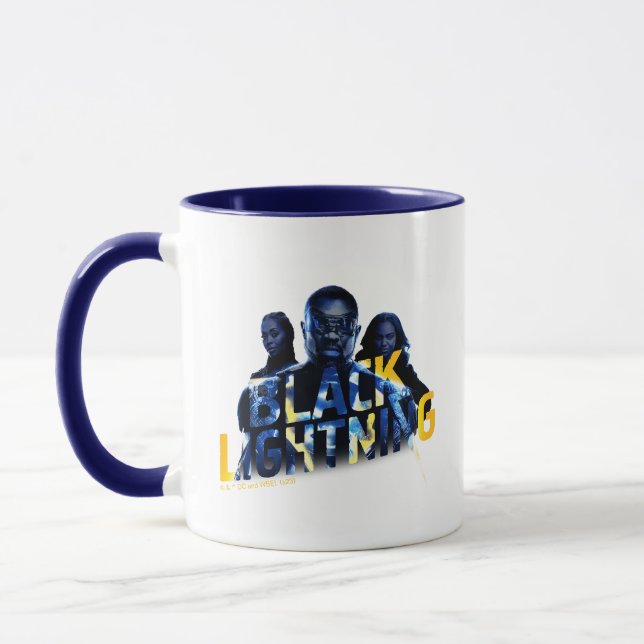Mug Black Lightning Heroes (Gauche)