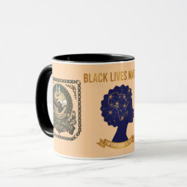Mug Black Lives Matter Unité Justice Empowerment Combo