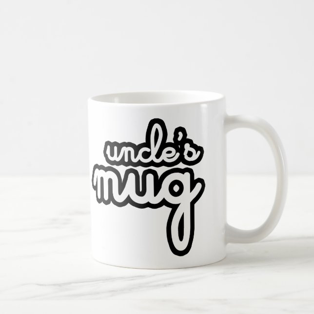 Mug BLACK Onkels Kaffeetasse (Rechts)