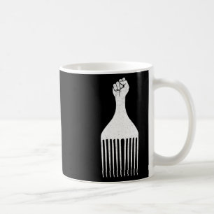 Mug Black Power Poing Levanté Afro Peigne Histoire Des