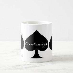 Mug Black Queen of Spades Black Thunder_Cove