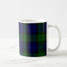 Mug Black Watch Tartan bleu vert Plaid