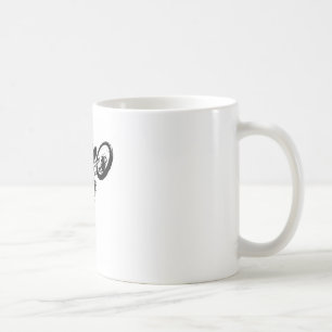 Mug Black White Pop Art Motocross Motorcyle Sport