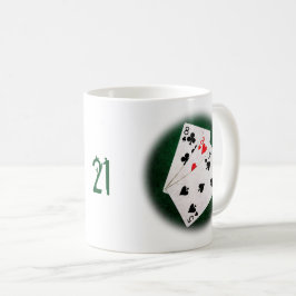 Mug Blackjack 21 point - Huit, Huit, Cinq