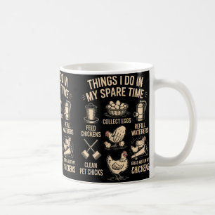 Mug Blague de ferme de poulet de cour drôle Humour ama