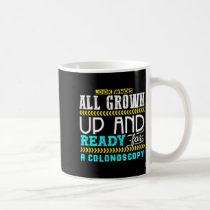 Mug Blague drôle de coloscopie humour médical bilan de