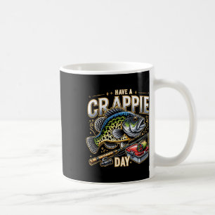 Mug Blague drôle de pêche à la crapette Humour de pêch