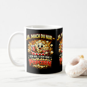 Mug Blague mignonne sur le popcorn – dicton drôle alle