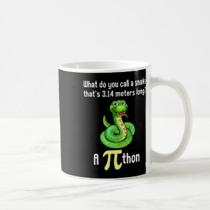 Mug Blagues drôles de Pi Day Pithon Prof de maths Blag