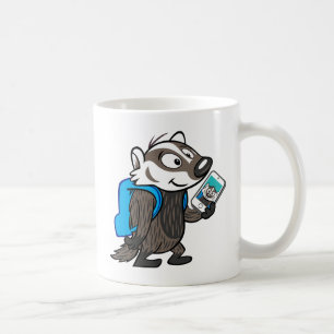 Mug Blaireau Selfie de boomer du raton laveur de