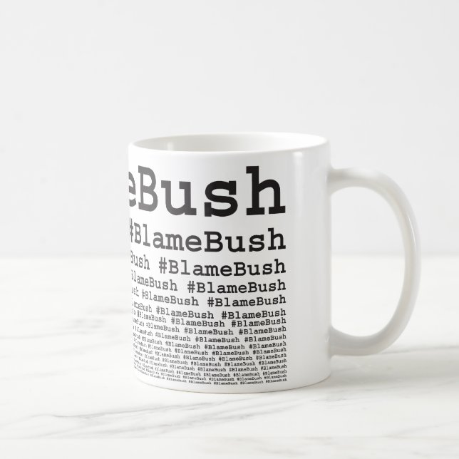 Mug Blâme Bush (Droite)