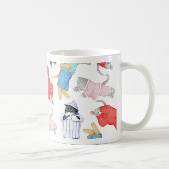 MUG BLANC CATS PAJAMAS (Droite)