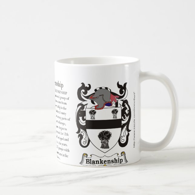 Mug Blankenship, l'origine et signification sur une (Droite)