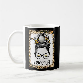 Mug Bleached Volleyball Coach Girl Messy Bun Jour