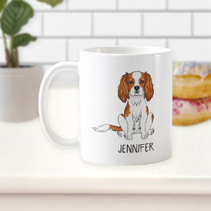 Mug Blenheim Cavalier King Charles Spaniel & Nom