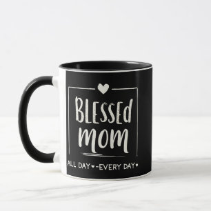Mug Blessé Maman Toute La Journée Chaque Jour Fête Des