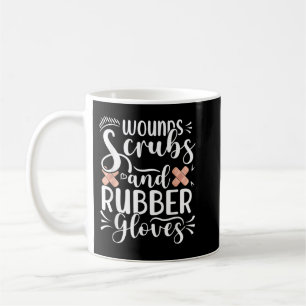 Mug Blessures Gants en caoutchouc Gants soins de la bl