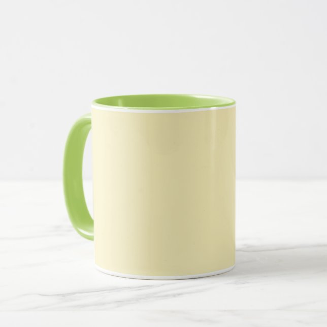 Mug Bleu (couleur solide) (Devant gauche)