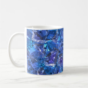 Mug Bleu cristal et violet