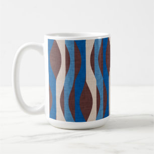 Mug Bleu de la bande de Mod