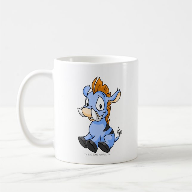 Mug Bleu de Moehog (Gauche)