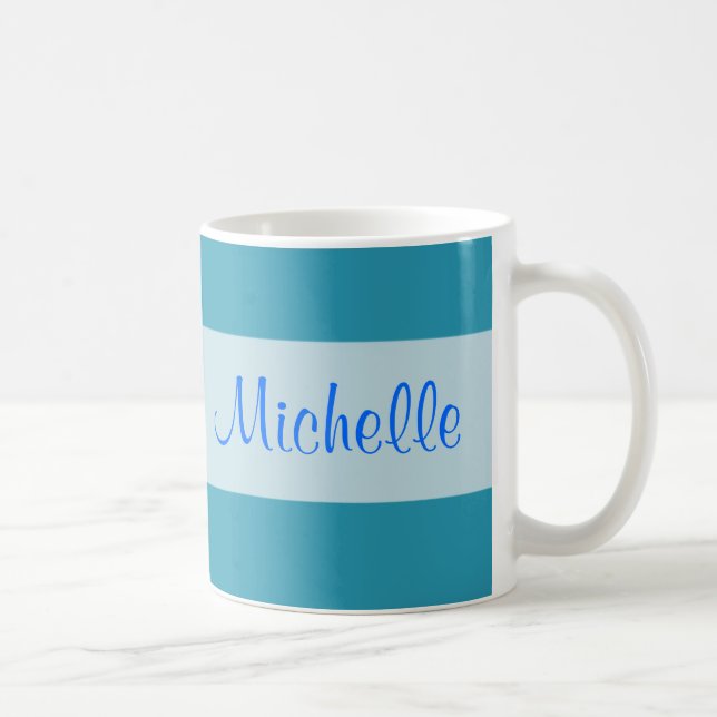 Mug Bleu de turquoise (Droite)