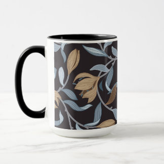 Mug Bleu et Tan William Morris Elegant Inspiré