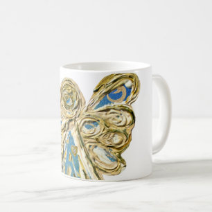 Mug Bleu Guardian Angel Coupes de café personnalisées